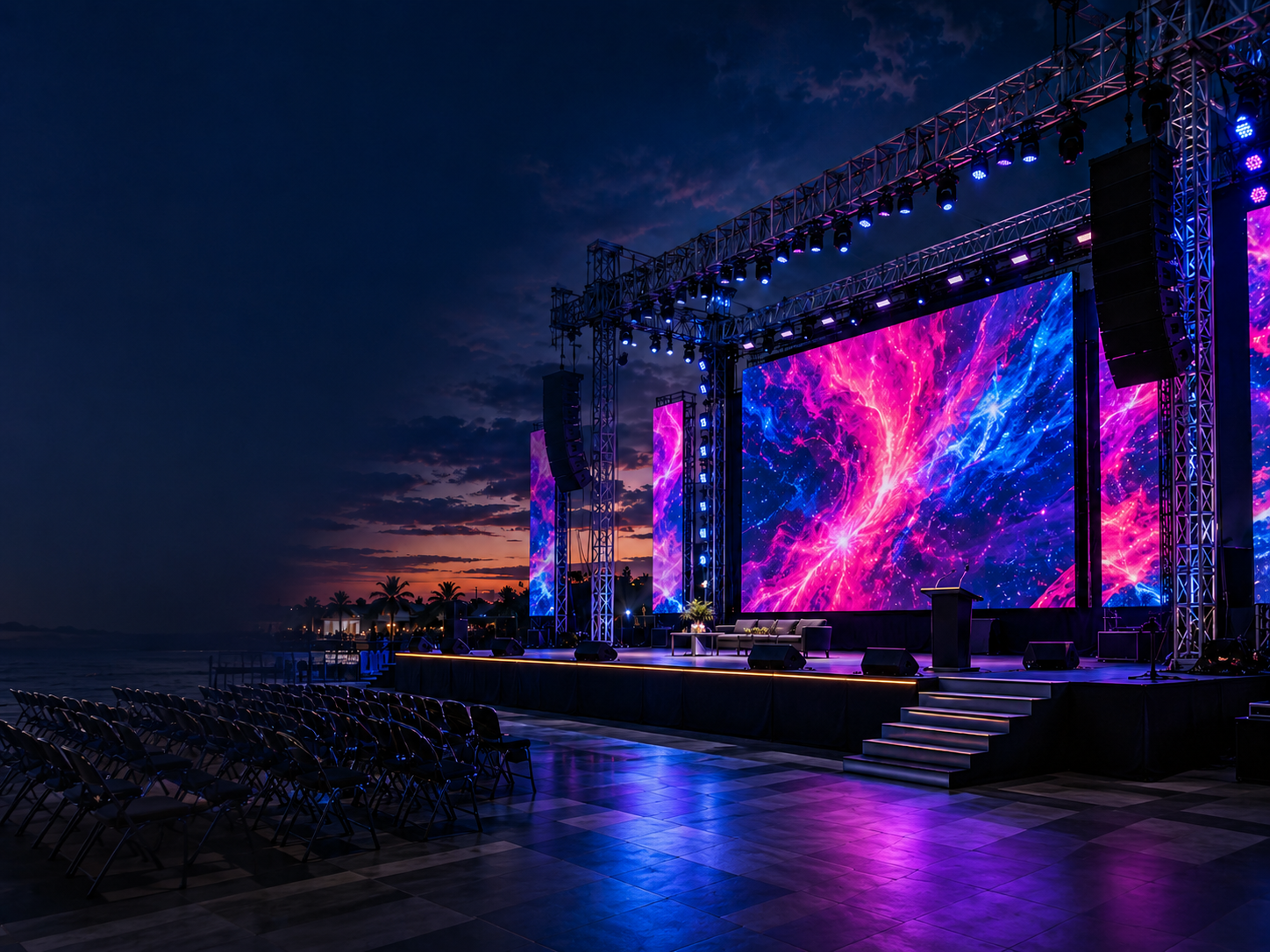 LED Walls & Display Systems by All In One Media and Entertainments